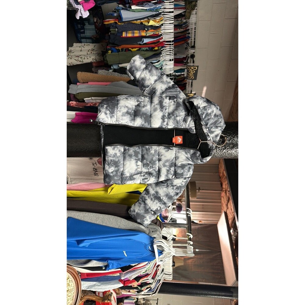 Ozark Trail Toddler Boys 18M Marble Print Puffer Jacket